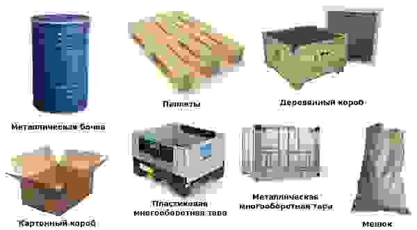 Тара для перевозки грузов в Балтийске
