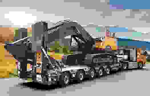 Негабаритная перевозка с учетом высоты в Балтийске